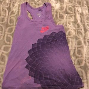 Nike Purple Racerback Tank